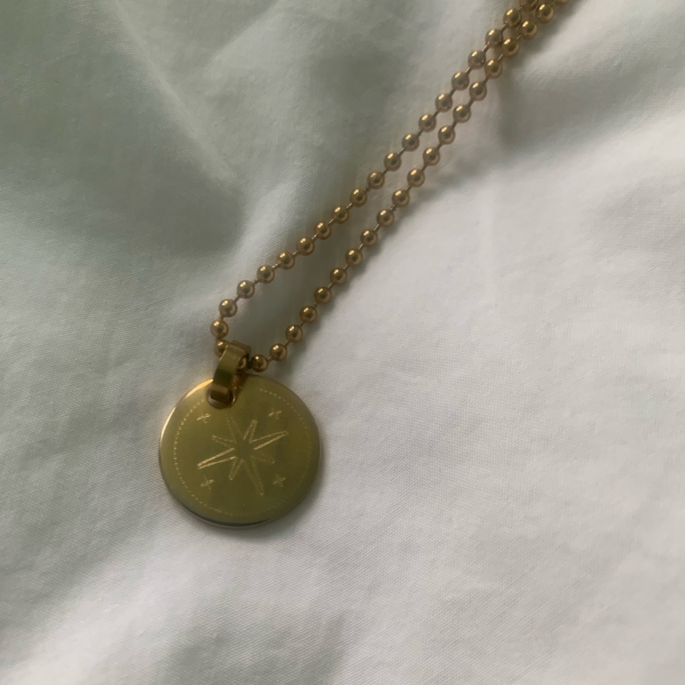 Emerson Fry Gold Minimalist Necklace with Dainty Chain